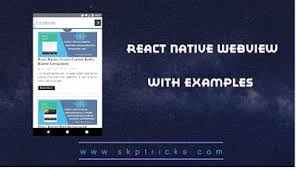 In react native, webview helps to show web content in a native view. React Native Webview Dev Community