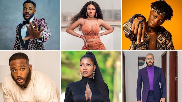 Former BBNaija Housemates. TVC Entertainment 