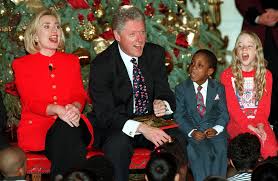I was really impressed with the work the volunteers put in to the display. Hillary Clinton S Christmas Photo Is A Blast From The Past
