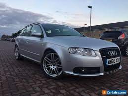 2008 08 Audi A4 Avant 2 0tdi 170ps S Line Special Edition No Reserve Audi A4 Forsale Unitedkingdom Cars For Sale Motorcycles For Sale Damaged Cars
