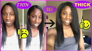 How I Grew My Hair Long Amp Thick Naturally In A Month Lavish Krish Youtube Relaxed Hair Journey Relaxed Hair Growth Thick Natural Hair