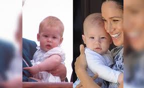 Harry and meghan announced their baby's gender while talking to oprah about their new life in california. Archie Aparece Sorridente No Colo De Meghan E Internet Enlouquece Com A Semelhanca Dele Com O Pai Notas Glamurama