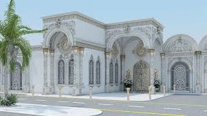 Floor Design Ideas By Luxury Antonovich Design Exterior Design Entrance Design Luxury Living Room Design