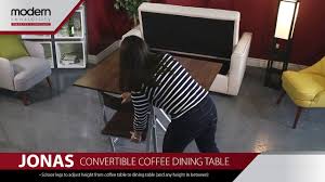 View our sofas, dining, mattresses and bedroom furniture, kids & nursery furniture, office, storage, lamps, rugs and amazing value furniture package deals! Jonas Convertible Coffee Dining Table Modern Sensibility Modern Sensibility Smarter Furniture