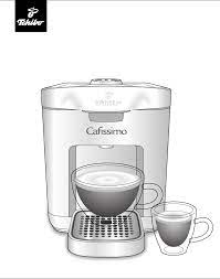 Aktuelle tchibo kaffeemaschine angebote und preise im prospekt. Bedienungsanleitung Tchibo Cafissimo Duo 26 Seiten