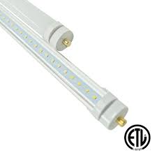 8ft 40w Led Linear Tube Fa8 Socket Bypass Etl 6000k Green Light Depot