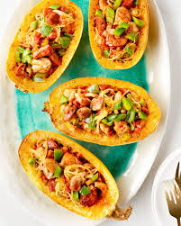 Recipe Spaghetti Squash Jambalaya Recipe Spaghetti Squash Recipes Jambalaya