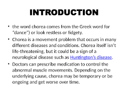 Image result for Chorea