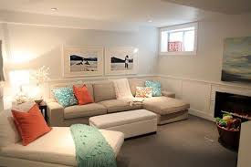 7 Decorating Ideas How To Make A Low Ceiling Feel Higher Basement Living Rooms Home Family Room