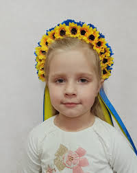 Ukrainian Double Cornflower and Sunflowers With Yellow and Blue Ribbons  Headband, Blue and Yellow Headband, Ukrainian Flower Crown