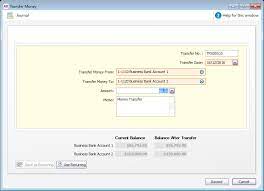 This is a common feature offered by most banks. Transferring Money Between Accounts Myob Accountright Myob Help Centre