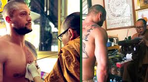 See more ideas about tattoo videos, explore tattoo, picture tattoos. Killer Kross Gets Traditional Tattoo From A Monk In Thailand Video