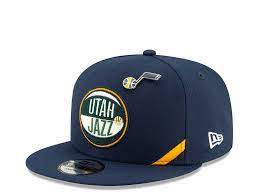 Utah jazz hats & caps. New Era Utah Jazz Draft 19 9fifty Snapback Cap Topperzstore De
