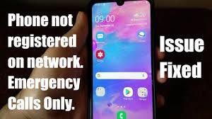 If sim doesn't work in another phone it could be a network issue. Not Registered On Network Issue Fixed Samsung Galaxy Not Registered On Network Problem Solved Youtube