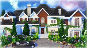 Learn how and where to install downloaded houses in the sims to avoid losing your hard work or including others creations. The Sims 4 House Building Beryl S Base Game Mansion Sims 4 Houses Sims 4 House Building Mansions