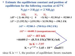 Its the delta g = standard g +rtlnk equation that i was having issues with. Chapter 17 Lesson 2 Free Energy And Thermodynamics Ppt Download