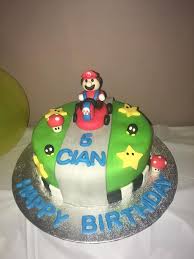 Mario bros edible frosting icing sheet cake topper print, cupcakes, cookies and treats mario birthday cake topper colibriscakes. Super Mario Birthday Cake Caitlins Cupcakes Cakes Facebook