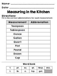 Maybe you would like to learn more about one of these? Life Skills Real World Math Measuring Cups Recipes And Cooking Unit 2