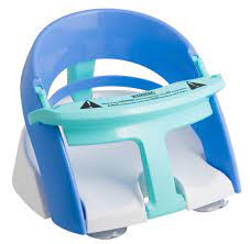 You can partially fill the tub first then put the seat in, in this way, there would be less air trapped underneath to make bath seat sticks. Dream Baby Deluxe Bath Seat Review Modern Baby Toddler Products