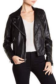 Asymmetric Zip Grainy Faux Leather Jacket By French Connection On Nordstrom Rack Faux Leather Jackets Leather Jacket Jackets