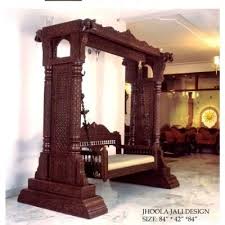 Indian Traditional Swing Jhoola Beautifully Carved From Teak Wood 5294 Indian Living Rooms Indian Furniture Indian Home Decor
