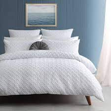 Koo Sabu Quilt Cover Set White King In 2021 Bed Quilt Cover White Quilt Cover Quilt Cover Sets