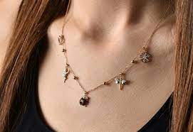 14k Gold Lucky Charm Necklace Ladybug Necklace Good Luck Etsy Lucky Charm Necklace Talisman Pendant Symbol Necklace
