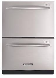 kitchenaid two drawer dishwasher