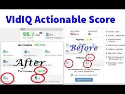 How To Rank Youtube Videos By Vidiq Seo Score Actionable Get More Views Video Optimization Seo Khmer Youtube
