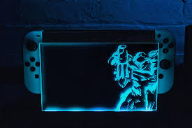 I Had My Own Cover Made For The Light Up Switch Dock Metroid