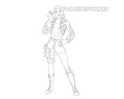 Fortnite Coloring Pages Fortnite Battle Royale