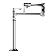 Axor 016860001 Montreux Deck Mounted Double Jointed Pot Filler In 2021 Pot Filler Pot Filler Faucet Faucet