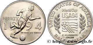 The 1998 fifa world cup was the 16th fifa world cup, the world championship for men's national association football teams. United States Of America 1 2 Dollar Proof Coupe Du Monde De Football Usa 94 1994 Philadelphie P Fwo 497711 World Coins
