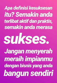 Kata Bijak Bisnis Memotivasi Untuk Caption Dan Status Ukmsumut