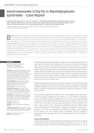 Cavaleiro joão moura arrisca dois anos de prisão por maltratar cães. Pdf Isochromosome I 7 Q10 In Myelodysplastic Syndrome Case Report
