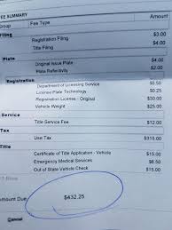 Have your vehicle inspected at a certified inspection station. How Much Does It Cost To Register A Bike In Your State This Is A Lowered Priced Because I M A Texas Resident Living In Washington State Because Of The Military Motorcycles