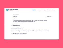 We did not find results for: The 45 Minute Team Meeting Agenda Template Hypercontext