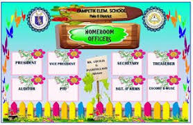 Classroom Homeroom And Organizational Chart Deped