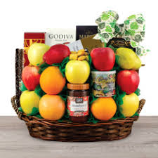 Jerusalem Wine, Fruit & Kosher Food Gift Basket by Wine Basket | Red Wine Gift Baskets | Fruit & Wine Gift Baskets | Kosher Gift Baskets | Gift Basket