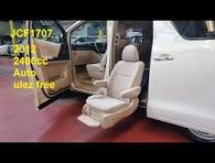 (Jcf1707) Toyota Alphard 2012 Mobility Auto Lift Chair Executive Ulez Free  @japcarfinder