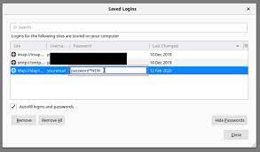 How To Change A Stored Password In Thunderbird - Xneelo Help Centre