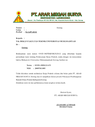 Surat balasan kerjasama merupakan salah satu contoh surat resmi yang dikeluarkan oleh perusahaan instansi untuk menanggapi surat permintaan kerjasama dari instansi perusahaan lain. Contoh Surat Balasan Magang Dari Perusahaan Doc