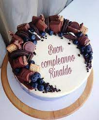 Buon Compleanno Rinaldo Buon Compleanno Torte Di Compleanno Compleanno