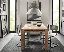Dining Area By Gena Sigala How Do You Like That Industrial Pendant Lamp Above The Woo Oak Dining Table Contemporary Dining Table Modern Rustic Dining Table