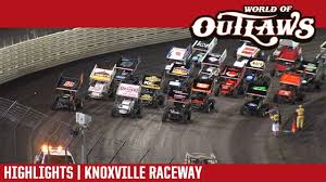 World Of Outlaws Craftsman Sprint Cars Knoxville Raceway June 29 2018 Highlights