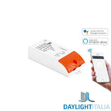 The google home is shorter at 5.62 inches high. Daylight Smart Wifi Switch Wireless Compatible With Amazon Alexa Google Home Diffusione Luce Srl
