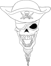 There always is a fascination with skulls that never goes away. Free Printable Skull Coloring Pages For Kids