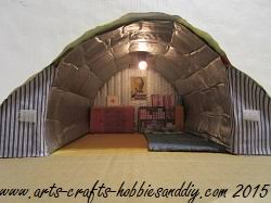 You print it up and put it together. How To Make A Model Wwii Anderson Shelter Air Raid Shelter