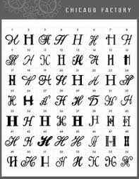 These handwritten fonts are drawn using any kind of writing instrument like pen, pencil, felt marker, brush, etc. Letter Monograms Fonts Ect