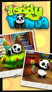 Teddy The Panda In My Room Lives A Stuffed Animal Iphone Apps Free Animal Games Panda